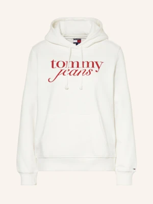 Tommy Jeans Bluza Z Kapturem weiss
