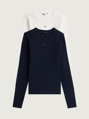 Tommy Jeans Bluzka 2-pack | Slim Fit