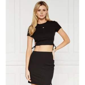 Tommy Jeans Bluzka GATHERING | Cropped Fit