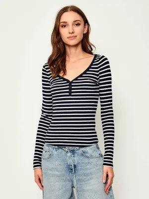 Tommy Jeans Bluzka HENLEY | Slim Fit