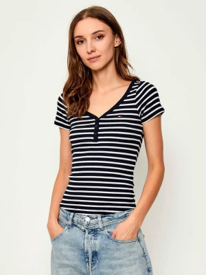 Tommy Jeans Bluzka HENLEY | Slim Fit