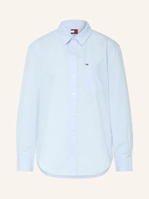 Tommy Jeans Bluzka Koszulowa blau JASNONIEBIESKI