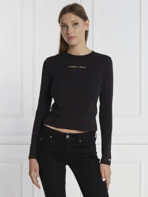 Tommy Jeans Bluzka | Regular Fit czarny