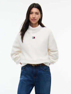 Tommy Jeans bluzka z dzianiny Kobiety biały