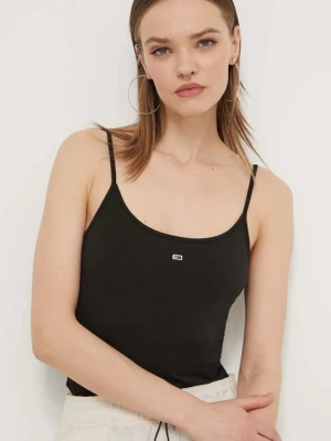 Tommy Jeans body damskie kolor czarny DW0DW17993