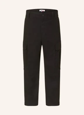 Tommy Jeans Bojówki Aiden Baggy Fit schwarz
