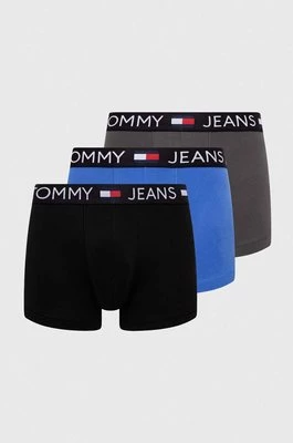Tommy Jeans bokserki 3-pack męskie kolor czarny UM0UM03159