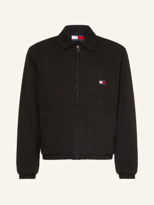 Tommy Jeans Bomberka schwarz CZARNY
