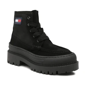 Tommy Jeans Botki | zamsz