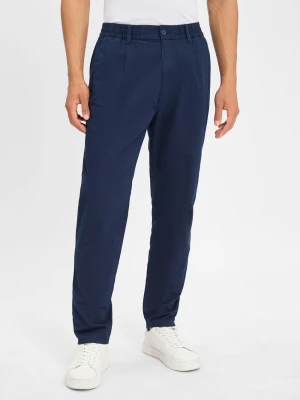 Tommy Jeans Chino - Isaac Mężczyźni Bawełna niebieski jednolity,
