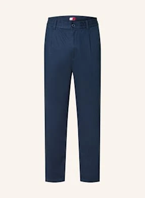 Tommy Jeans Chinosy Isaac Regular Fit blau