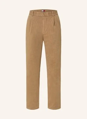 Tommy Jeans Chinosy Relaxed Fit braun