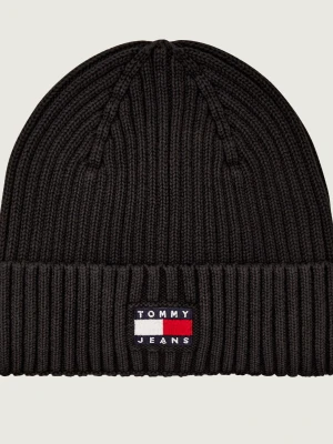 Tommy Jeans Czapka HERITAGE czarny