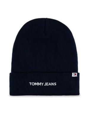 Tommy Jeans Czapka Linear Logo AM0AM12025 Granatowy