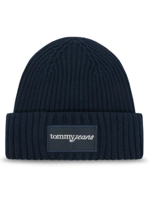 Tommy Jeans Czapka Script AW0AW17909 Granatowy