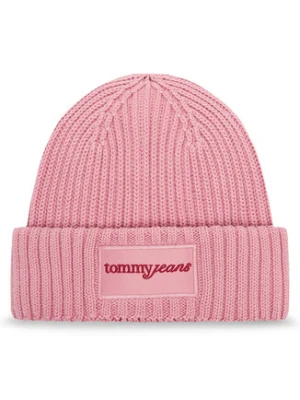 Tommy Jeans Czapka Script AW0AW17909 Różowy