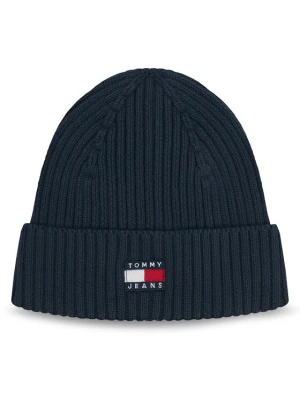 Tommy Jeans Czapka Tjm Heritage Core Beanie AM0AM13669 Granatowy