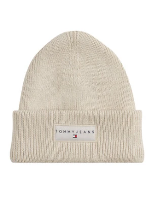 Tommy Jeans Czapka Tjw Linear Beanie AW0AW17913 Écru