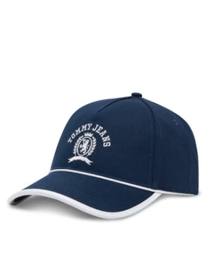 Tommy Jeans Czapka z daszkiem Cool Summer AW0AW17315 Granatowy