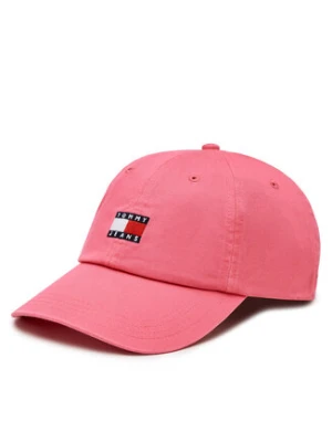 Tommy Jeans Czapka z daszkiem Heritage AW0AW15848 Różowy
