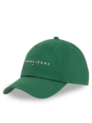 Tommy Jeans Czapka z daszkiem Tjm Heritage Core Cap AM0AM12933 Zielony