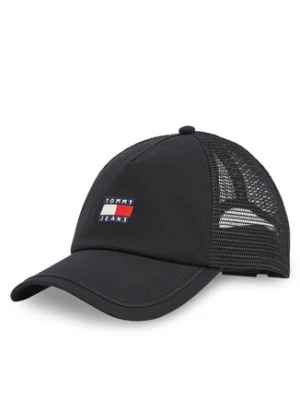 Tommy Jeans Czapka z daszkiem Tjm Heritage Trucker Cap AM0AM13287 Czarny