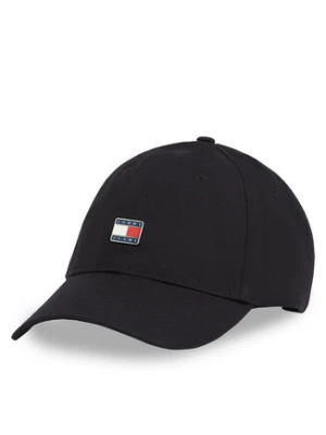 Tommy Jeans Czapka z daszkiem Tjw Heritage Plaque Cap AW0AW16986 Czarny