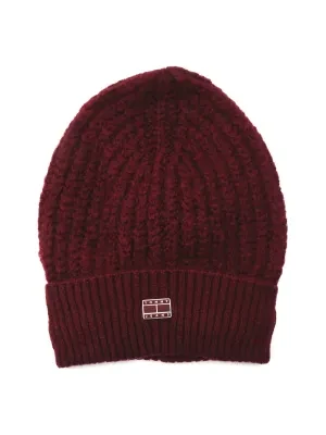 Tommy Jeans Czapka | z dodatkiem wełny