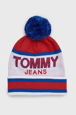 Tommy Jeans czapka z grubej dzianiny