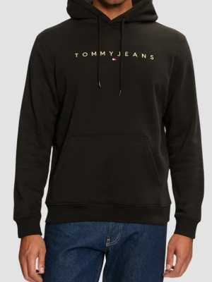 TOMMY JEANS Czarna męska bluza, Rozmiar M