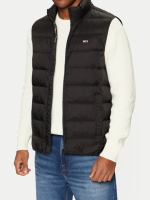 TOMMY JEANS Czarny męski bezrękawnik, Rozmiar XXL