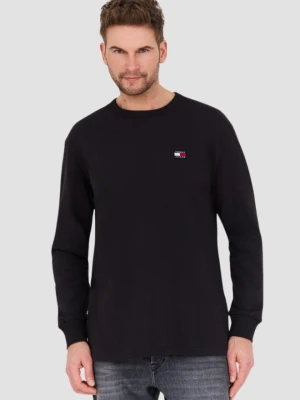 Zdjęcie produktu TOMMY JEANS Czarny męski longsleeve, Rozmiar M