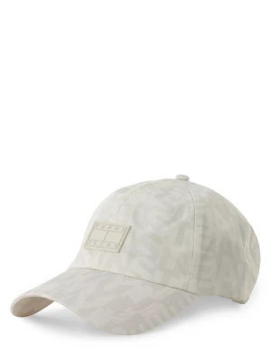 Tommy Jeans Damska czapka z daszkiem Kobiety beżowy|szary|biały wzorzysty,