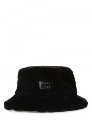 Tommy Jeans Damski bucket hat z dwustronnym wzorem Kobiety czarny|biały jednolity,