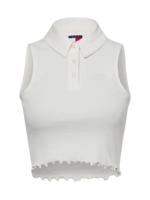 Zdjęcie produktu Tommy Jeans crop top Kobiety Bawełna biały