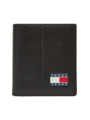 Tommy Jeans Duży Portfel Męski Tjm Heritage Leather Cc & Coin AM0AM13408 Czarny