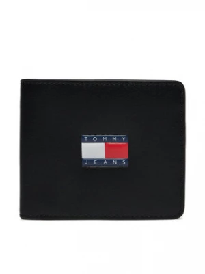 Tommy Jeans Duży Portfel Męski Tjm Heritage Leather Cc Wallet AM0AM12082 Czarny