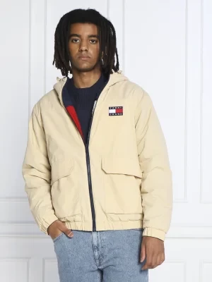 Tommy Jeans Dwustronna kurtka SHERPA | Relaxed fit