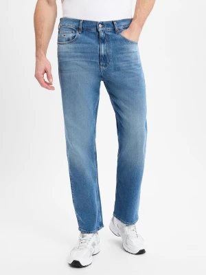 Tommy Jeans Dżinsy Mężczyźni Bawełna niebieski jednolity,