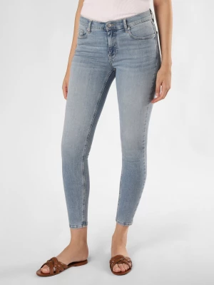 Tommy Jeans Dżinsy - Nora Mid Skinny Kobiety Bawełna niebieski jednolity,