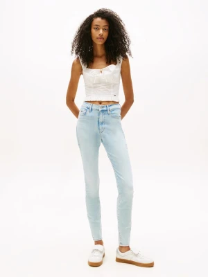 TOMMY JEANS Dżinsy - Skinny fit - w kolorze błękitnym rozmiar: W25/L32