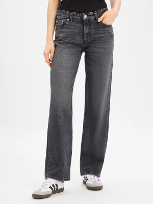 Tommy Jeans Dżinsy - Sophie Low Straight Kobiety Bawełna czarny jednolity,