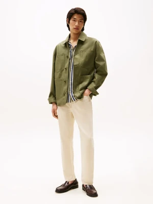 TOMMY JEANS Dżinsy - Tapered fit - w kolorze beżowym rozmiar: W33/L32