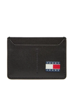 Zdjęcie produktu Tommy Jeans Etui na karty kredytowe Tjm Heritage Leather Cc Holder AM0AM13410 Czarny