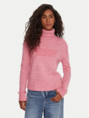 Tommy Jeans Golf DW0DW21687 Różowy Relaxed Fit