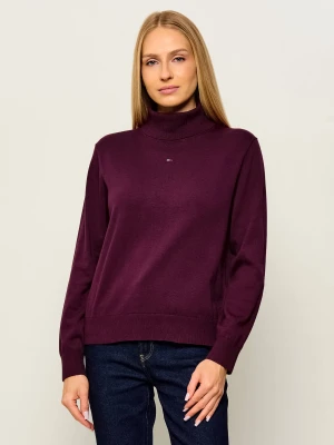 Tommy Jeans Golf Essential | Regular Fit bordowy
