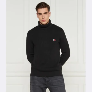 Tommy Jeans Golf | Slim Fit | z dodatkiem wełny