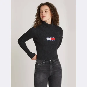 Tommy Jeans Golf | Slim Fit | z dodatkiem wełny