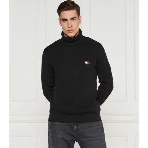 Tommy Jeans Golf | Slim Fit | z dodatkiem wełny