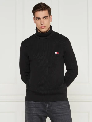 Tommy Jeans Golf | Slim Fit | z dodatkiem wełny